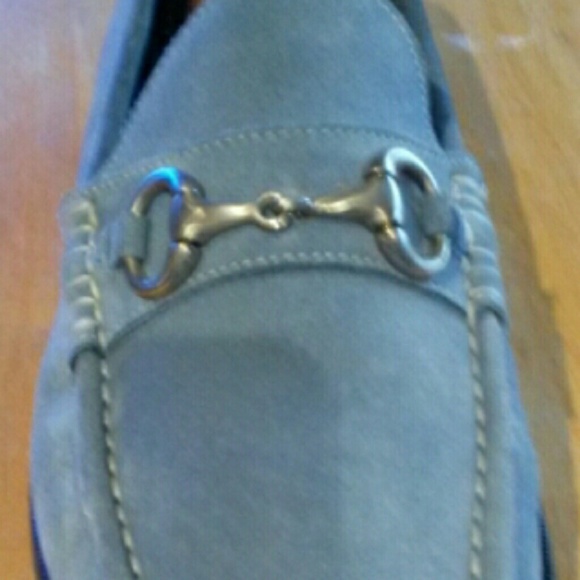 florsheim blue suede shoes